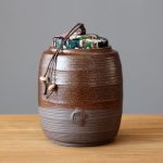 Boite à thé artisanale en céramique 410ml