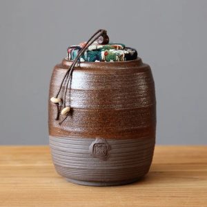 Boite à thé artisanale en céramique 410ml