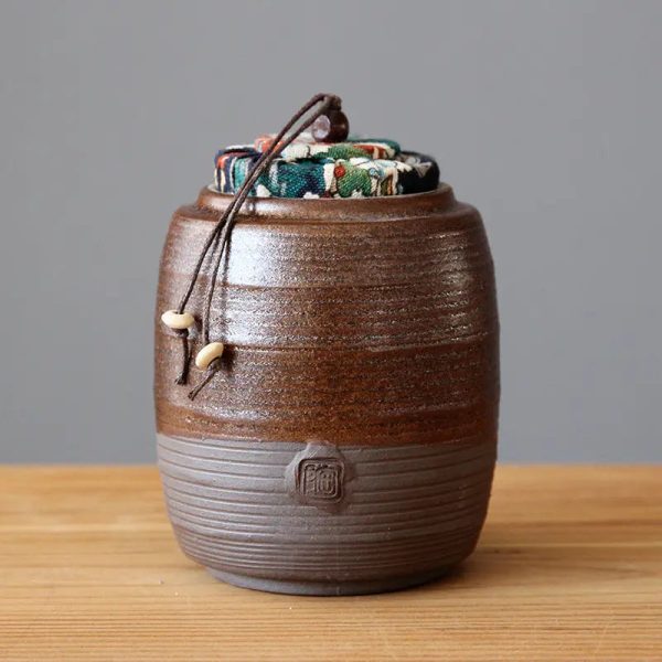 Boite à thé artisanale en céramique 410ml
