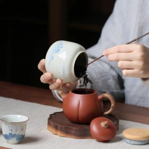 Boite à thé moderne en céramique durable