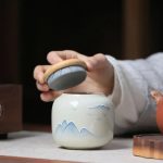 Rangement esthétique pour sachets de thé