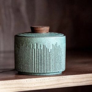 Boite à thé japonaise en céramique design 150ml