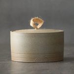 Contenant à thé japonais en argile