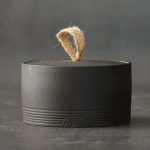 Récipient à thé japonais en argile