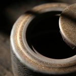 Accessoire de thé en céramique élégante