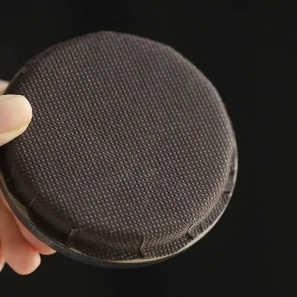 Boite à thé design noir en céramique