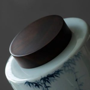 Boite à Thé ronde 1000ml finition haut de gamme