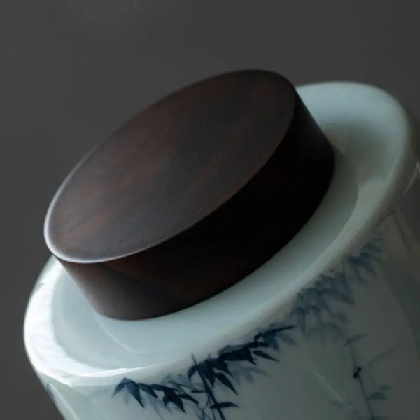 Boite à Thé ronde 1000ml finition haut de gamme