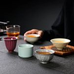 Tasses à Thé Asiatique en ensemble élégant