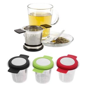 Infuseur à Thé en Acier et Silicone pour grande tasse