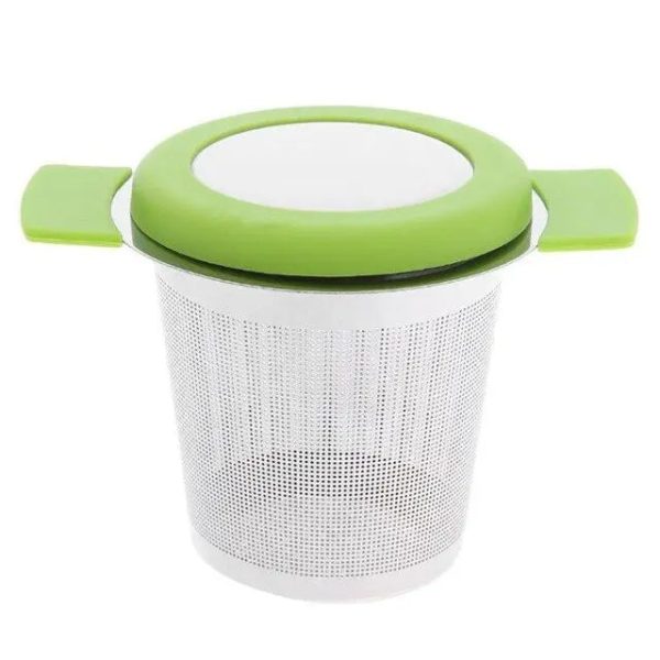Infuseur à thé pratique en acier, idéal pour grandes tasses
