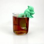 Infuseur à thé amusant en silicone pour boissons chaudes