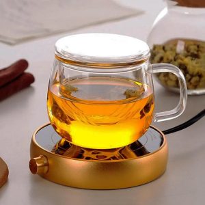 Mug infuseur en verre pour une infusion parfaite