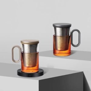 Mug à thé 500ml avec motif moderne et raffiné