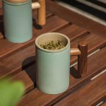 Mug en céramique pour infusions de thé