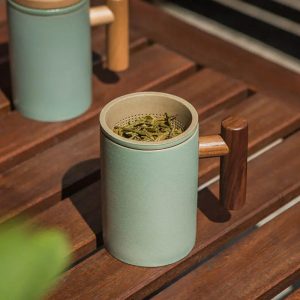 Mug en céramique pour infusions de thé