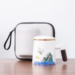 Mug à thé en céramique design 400ml