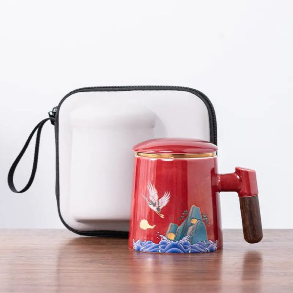 Tasse à thé élégante en céramique 400ml