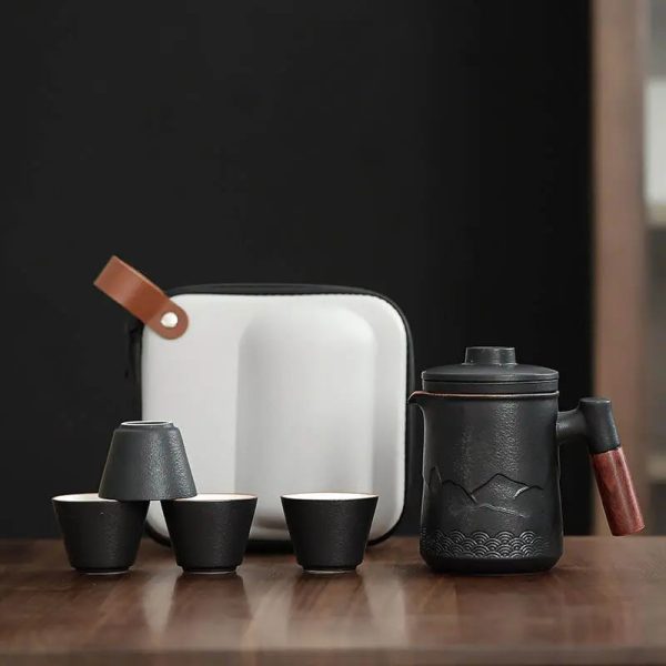Accessoire de voyage pour passionnés de thé japonais