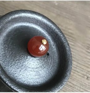 Théière en céramique, petite taille, 180ml, noire