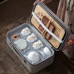 Porcelaine blanche élégante pour service à thé Chinois