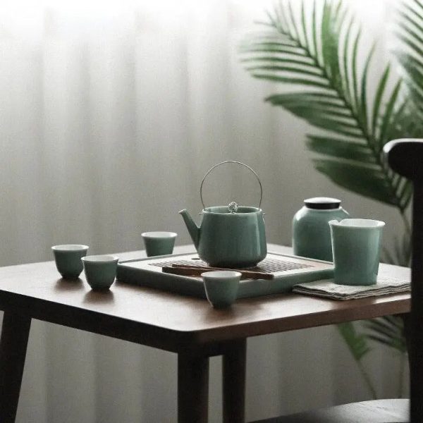 Céramique de luxe pour service à thé japonais