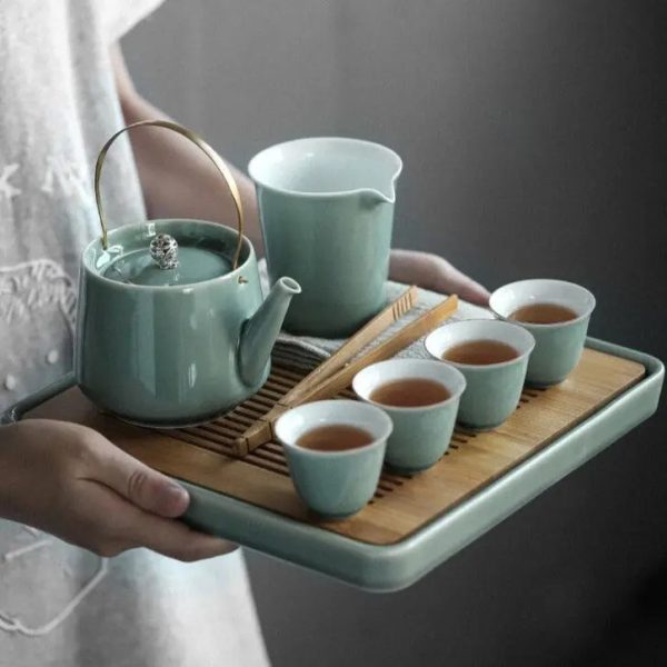 Théière en céramique japonaise haut de gamme