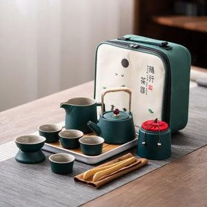 Théière portable en céramique design japonais