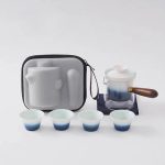 Théière Kyusu en céramique de style japonais