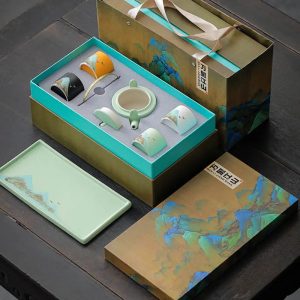 Ensemble de thé Japonais inspiré des montagnes