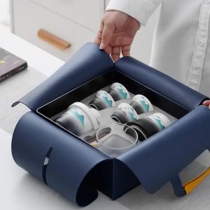 Théière japonaise motifs montagnes