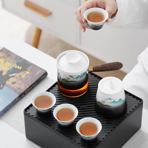 Tasses à thé japonaises en céramique