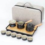 Service à thé traditionnel chinois avec design raffiné