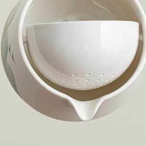 Théière traditionnelle japonaise pour un service raffiné