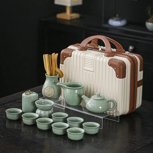 Céramique à thé ambiance asiatique raffinée