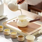 Ensemble de thé chinois en céramique élégante