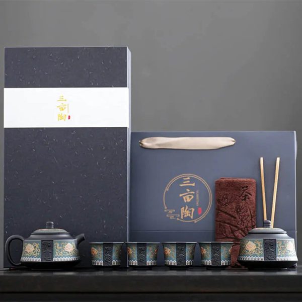 Service à thé chinois élégant et design