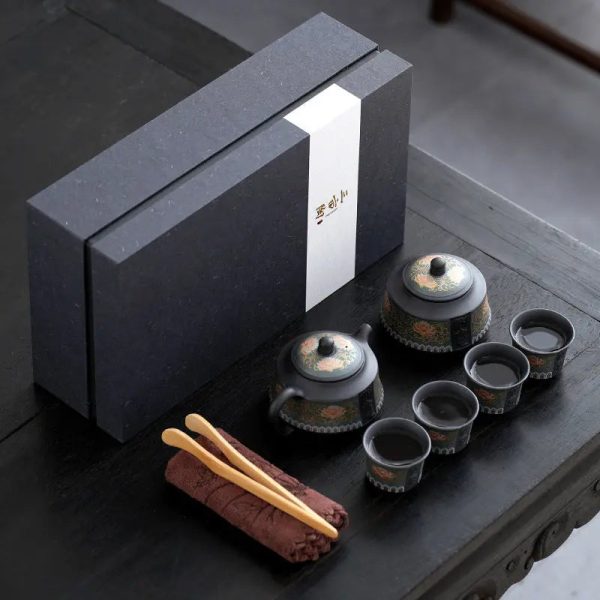Accessoires de thé chinois élégants pour dégustation