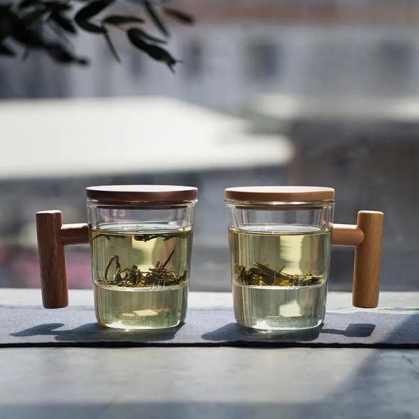 Tasse à thé design 350ml avec infuseur