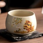 Tasse à thé en céramique 170ml motif lion
