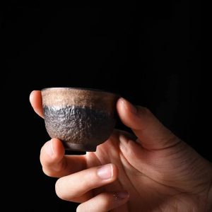 Tasse à thé élégante en céramique, capacité de 45ml