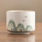 Théière en céramique design montagne 75ml