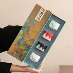 Mug à thé 75ml céramique décor montagne