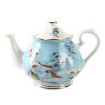 Théière anglaise en porcelaine, design élégant et raffiné