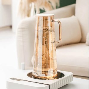 Carafe en verre pour infusion de thé 1.8L