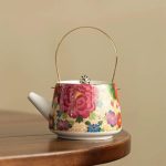 Théière japonaise en céramique 180ml, finition raffinée