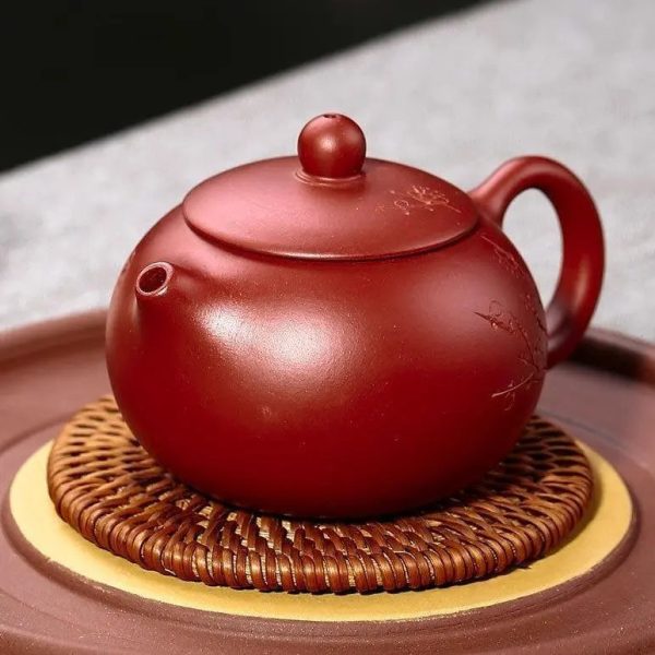 Théière en Argile Rouge 200ML, artisanale et élégante