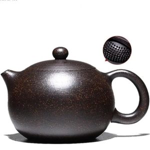 Théière en Argile Ronde 340ML, design traditionnel et élégant