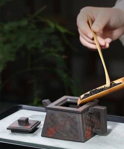 Théière artisanale chinoise, élégance et qualité en argile