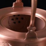 Théière en Cuivre, design traditionnel chinois, capacité 2 litres